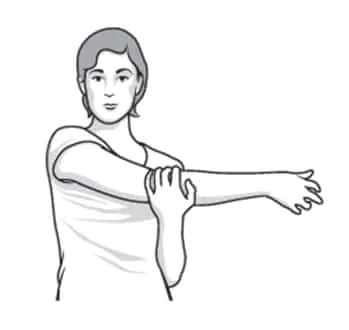 حرکت کششی شانه یخ زده