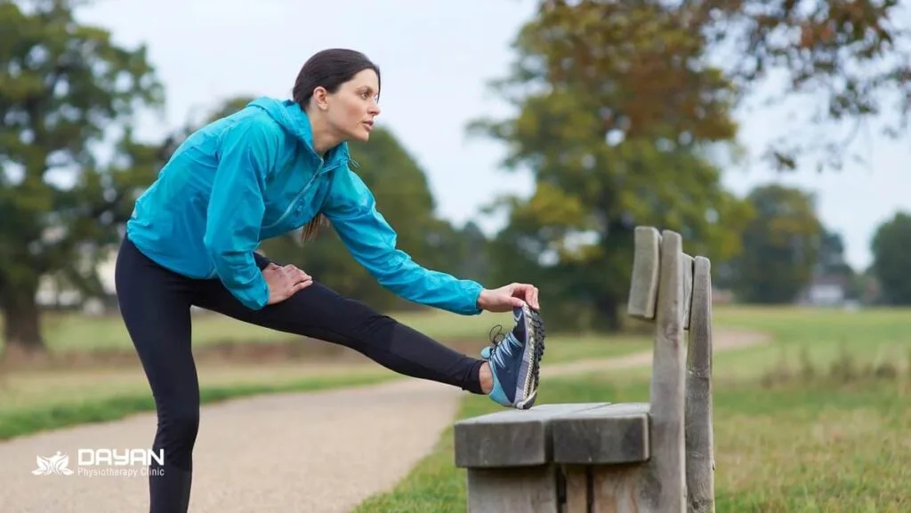 تمرین کششی برای درد لگن
