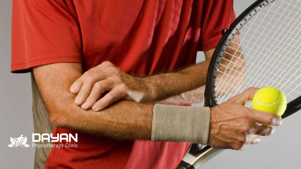 درد آرنج ناشی از تنیس البو